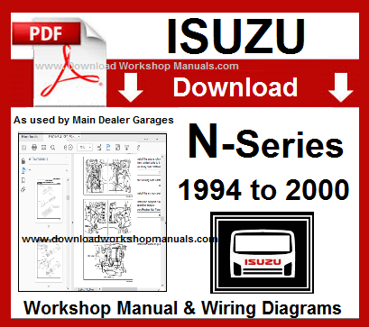Isuzu N Series Truck Service Repair Workshop Manual